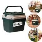 Caixa Térmica Com alça 40 Litros Praia Piscina Cor Verde Caixa Térmica Com alça 40 Litros Praia Piscina Cor Verde