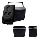 Caixa Térmica Cooler 34l Alça Leve Mor Cores Variadas Praia Preto
