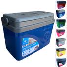 Caixa térmica Cooler 7,5L Alça Tampa bandeja Floripa Unitermi Cerveja Água Suco Praia Churrasco Caixa térmica Cooler 7,5L Alça Tampa bandeja Floripa Unitermi Cerveja Água Suco Praia Churrasco