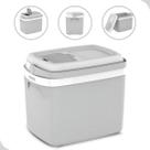 Caixa Termica Cooler Bebida Grande 32L Cinza 50Latas Soprano