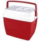 Caixa Térmica Cooler Glacial 26 Litros Vermelha - 25108172 - MOR