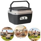 Caixa Térmica Cor Chumbo Com alça 6 Litros Praia Piscina