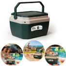 Caixa Térmica Cor Verde Com alça 6 Litros Praia Piscina Caixa Térmica Cor Verde Com alça 6 Litros Praia Piscina