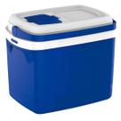 Caixa Térmica Soprano Tropical 32L Cooler com Tampa de Acesso Rápido Praia Camping Azul