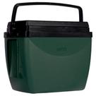 Caixa térmica verde com preto 18l