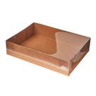 Caixa Transparente de Acetato Kraft - Ref.62 - 25x15x5cm - 20 unidades - CAC - Rizzo
