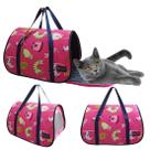 Caixa Transportadora Gato Transporte Pet Cachorro Casinha Para Cachorro Gaiolas kennel Flexivel Filhotes Rf03-1