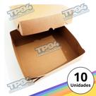 Caixa Transporte 20x20cm Kraft - Pacote c/ 10 unidades