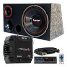 Caixa Trio Bomber Detoner + Radio Bluetooth + Modulo Stetsom
