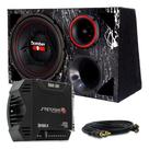 Caixa Trio Completa Bomber One 12 Pol + Modulo Stetsom