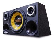 Caixa Trio Completa Dupla Spyder 12 Polegadas Subwoofer