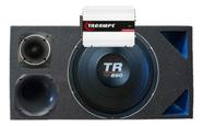 CAIXA TRIO DUTO TRIANGULO 850 4 OHMS COMPET+ MÓDULO DS800x 4 COR:AZUL
