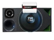 CAIXA TRIO DUTO TRIANGULO 850 4 OHMS UNLIKE 400 + MÓDULO DS800x 4 COR:VERDE