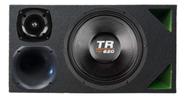 Caixa trio duto triângulo colorido alto falante triton tr 620 unlike 400