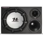 Caixa Trio Hurricane Platino EVOLUTION 12" Corneta Super Tweeter 550W RMS