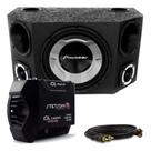 Caixa Trio Pioneer Completa 12 Pol + Módulo Stetsom Cl 1500