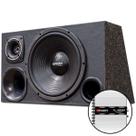 Caixa Trio Som Automotivo Falante 12 Sub + Taramps Tl1500