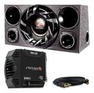 Caixa Trio Som Completa Bomber Upgrade 12 + Modulo Stetsom