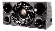 Caixa Trio Som Completa Sub 12 Bomber Upgrade+ 2 Driver 2 Tw