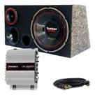 Caixa Trio Sub Bomber Detoner 12 Pol + Modulo Taramps