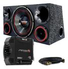 Caixa Trio Sub Bomber Detoner 12 Polegada + Modulo Stetsom