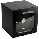 Caixa Umidora Mini Gabinete com Três Gavetas em Cedro - Preto