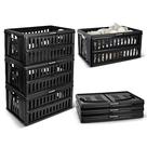 Caixa Utilitária Dobrável CleverMade 60L Resistente 59x39x30cm
