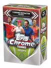 Caixa Valor Topps Chrome Tênis 2024 com 4 Cartas e 7 Paralelos