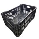 CAIXA VAZADA 40L PRETA 36X25x55,6CM MS40 CONTENTOR VAZADO