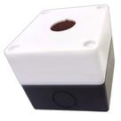 Caixa Vazia com 1 Furo para Botoeira Botão Led Interruptor de 22mm Sobrepor Caixa Vazia com 1 Furo para Botoeira Botão Led Interruptor de 22mm Sobrepor