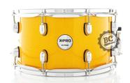 Caixa X-Pro C. Ibañez Stage Series Orange Sparkle 14x8 com pele Evans G1 Uno