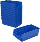 Caixas de armazenamento Akro-Mils 30130 Prateleira de plástico 12x6,5x4 cm azul