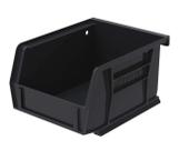 Caixas de armazenamento Akro-Mils 30210 AKRobins Plastic, pacote com 24 unidades pretas