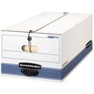 Caixas de armazenamento Bankers Box STOR/FILE Medium Duty Legal, pacote com 4