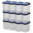 Caixas de armazenamento Buddeez Multi-Purpose Hardware 1L (pacote com 12)