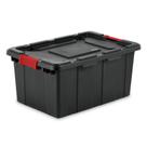 Caixas de armazenamento de plástico Sterilite Industrial Tote 15 galões x6
