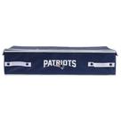 Caixas de armazenamento embaixo da cama Franklin Sports NFL New England Patriots