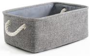Caixas de armazenamento TheWarmHome Grey 30x20x13 cm para prateleiras Caixas de armazenamento TheWarmHome Grey 30x20x13 cm para prateleiras