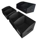 Caixas de Armazenamento UNAMAX Trapezoid - Kit com 3 Unidades