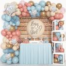 Caixas de balão Gender Reveal, decorações Amandir, 164 unidades Caixas de balão Gender Reveal, decorações Amandir, 164 unidades