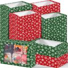 Caixas de biscoitos de Natal Gersoniel, 100 unidades, 22x15x7 cm