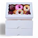 Caixas de biscoitos SL Shepack 20 unidades com janela 17,7 x 10,9 x 3,1 cm