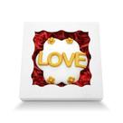 Caixas de biscoitos XINHPKGG 50 unidades individuais de 11,4 x 11,4 x 3 cm para casamento