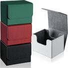 Caixas de cartas de baralho Yookeer Leather para cartas de baralho colecionáveis