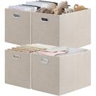 Caixas de cubos de armazenamento Posprica para IKEA Kallax 38,4 x 30,8 x 30,5 cm, pacote com 4