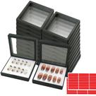 Caixas de embalagem de unhas GUXACU 3D Floating com 60 fitas adesivas