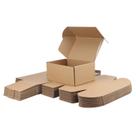 Caixas de envio PHAREGE 23x15x10cm, pacote com 25 caixas de papelão marrom