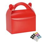 Caixas de guloseimas Bsay Party Favor, pacote com 30, vermelhas, 17x10x10 cm