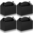 Caixas de guloseimas Chrisfall, 36 peças, pretas Gable, 15x9 cm