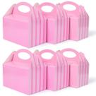 Caixas de guloseimas de festa Happyhiram Pink para meninas 15x9x9cm 25 unidades